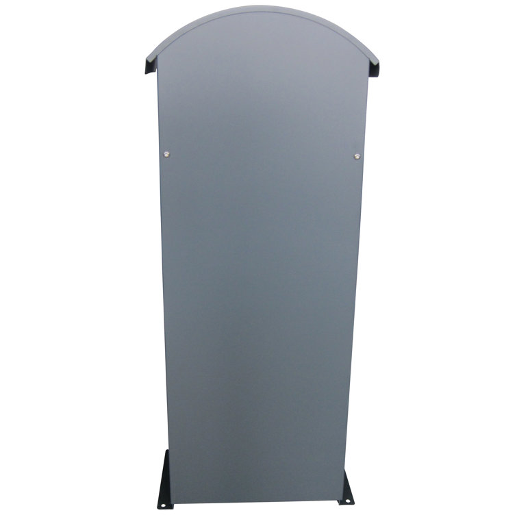 Dakota Fields Ranburne 41cm x 110cm Steel Locking Pillar Box & Reviews